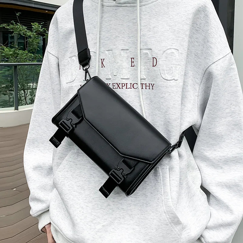Trendy Crossbody Bag Flap Lock Envelope Shoulder Purse
