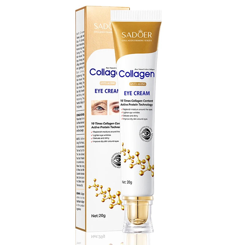 SADOER Collagen Eye Cream – Dark Circles & Firming