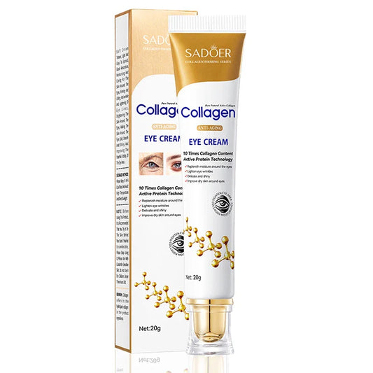 SADOER Collagen Eye Cream – Dark Circles, Bags & Firming Collagen Eye Cream Oasis Select Default Title