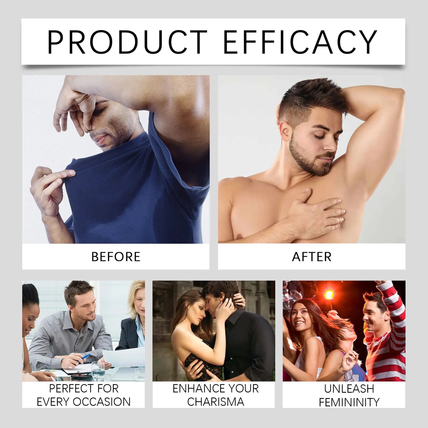 East Moon Men's Fruity Deodorant Spray | Aluminum-Free Freshness