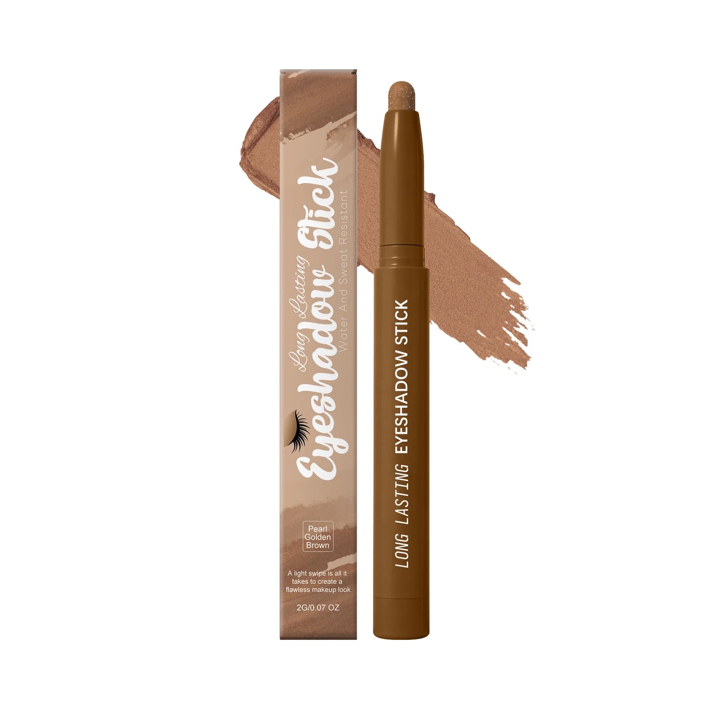 Waterproof Eyeshadow Stick | Shimmer, Matte & Glitter Shades