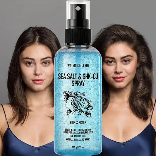 Biotin Keratin Sea Salt Hair Spray | GHK-Cu Curl Enhancer Hair Texture Spray Peaceful Pleasures Health and Wellness