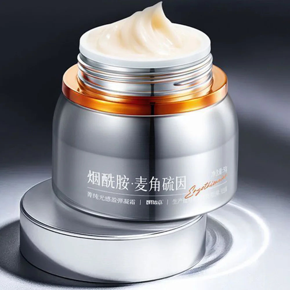 Ergothioneine Moisturizer Glow Cream Anti Aging Anti-Wrinkle Reduce Fine Lines Dryness Antioxidant Nourishing Firming Face Cream Peaceful Pleasures Health and Wellness Default Title