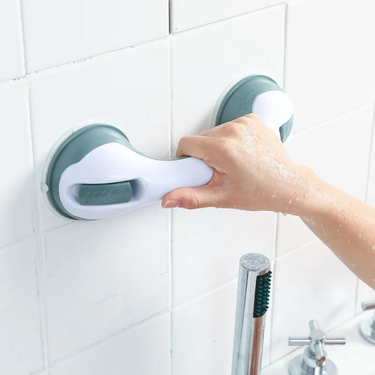 Bathroom Safety armrest No Drill strong suction cup children's bathtub handle Anti Slip Toilet Support Handle for Elderly Peaceful Pleasures Health and Wellness