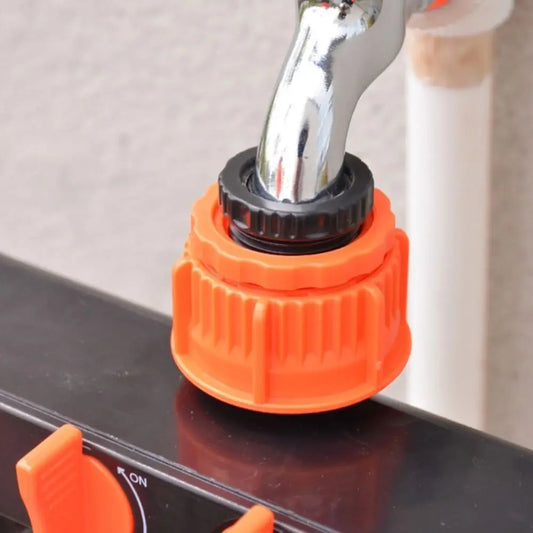 4-Way Garden Hose Splitter with Independent Valve Switches Hose Splitter Peaceful Pleasures Health and Wellness