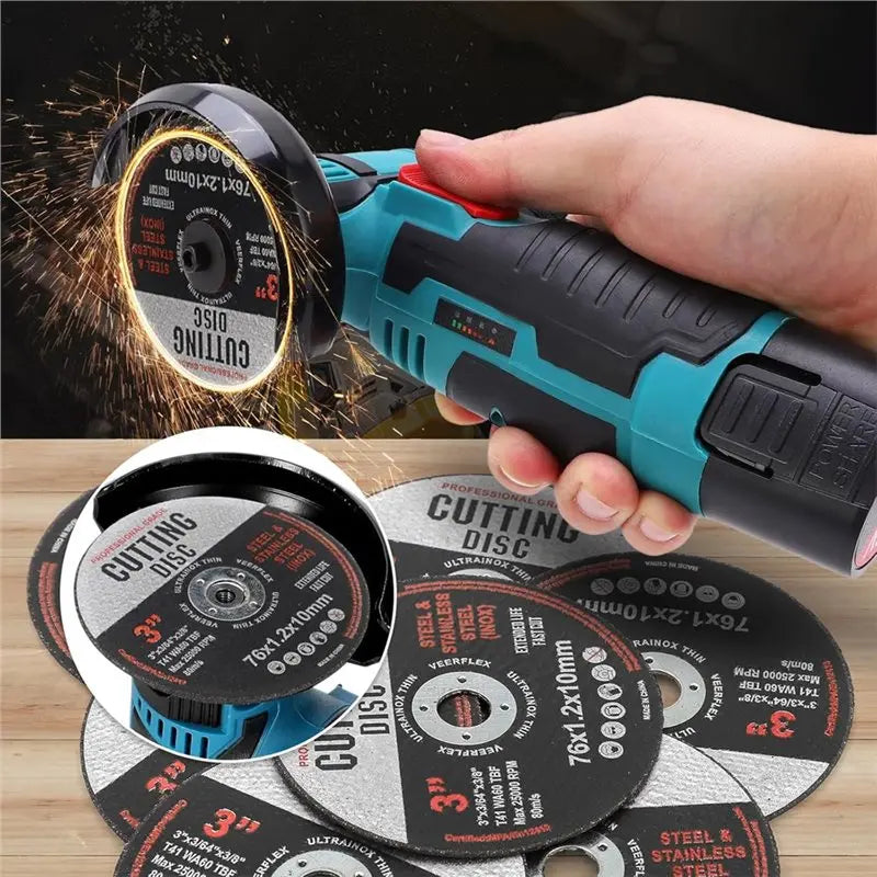 Y51A-16Pack Cutting Discs Cutting Disc 76Mm Wood And Metal Cutting Discs Flex Discs For Angle Grinders 76 Mm Fan Disc Peaceful Pleasures Health and Wellness