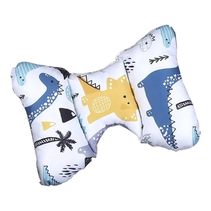 Infant Neck Support Pillow – Breathable Cotton Stroller & Car