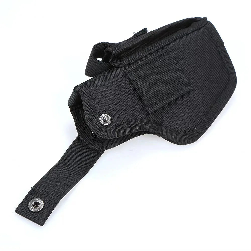 Molle Right Left Interchangeable Carry Gun Holster Waistband with Magazine IWB Holsters Hunting Black Magazine Slot Holder bag Peaceful Pleasures Health and Wellness