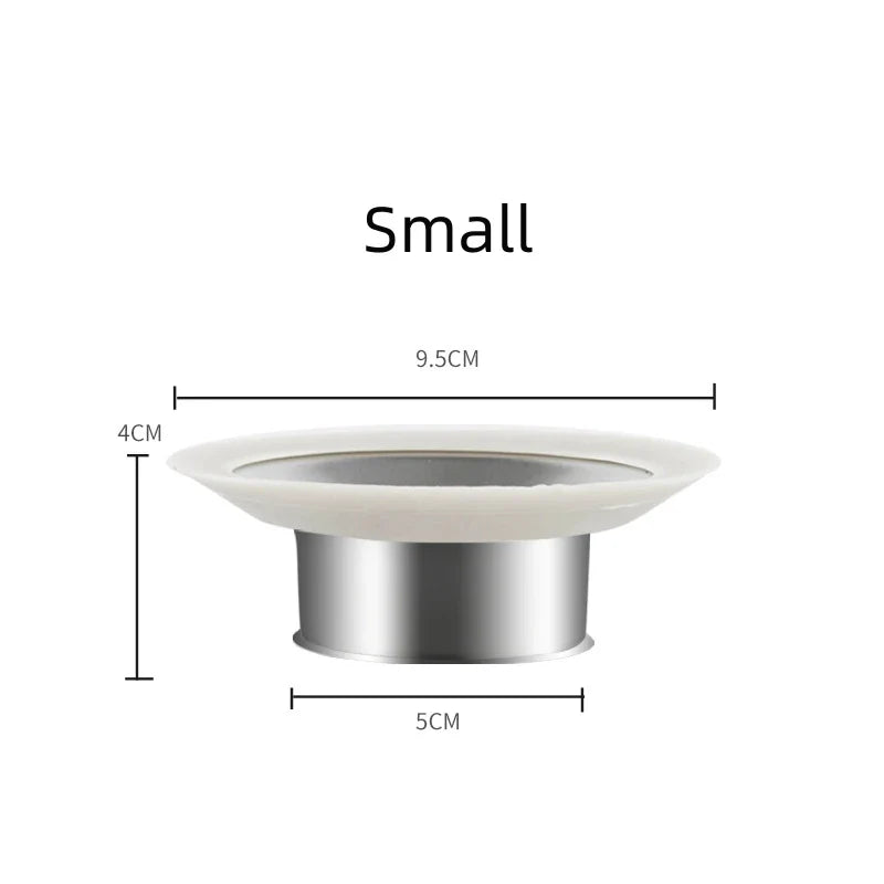 Stainless Steel Squat Toilet Drain Plug | Odor & Overflow Blocker