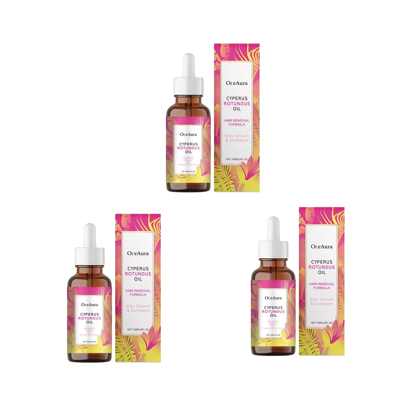 OceAura Cyperus Rotundus Hair Inhibitor & Moisturizing Body Oil