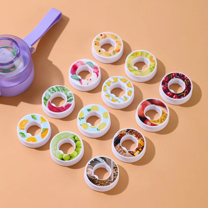 3-Pack Flavor Pods for Sports Water Bottles | Fruit Aroma Rings