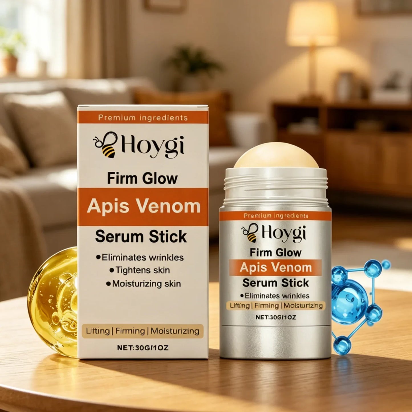 Hoygi Bee Venom Facial Serum Stick – Anti-Aging & Firming 30g