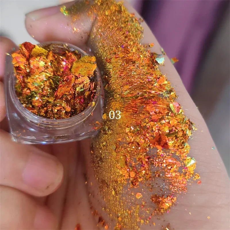 Holographic Duochrome Eyeshadow | MultiChrome Shifting Pigment
