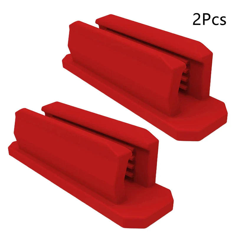 Self-Adhesive Silicone Pen Clip Wall Mount Holder – 2 Pack
