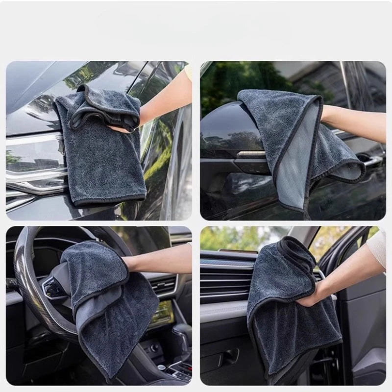 Oversized Microfiber Car Wash Towel – Absorbent Drying Cloth