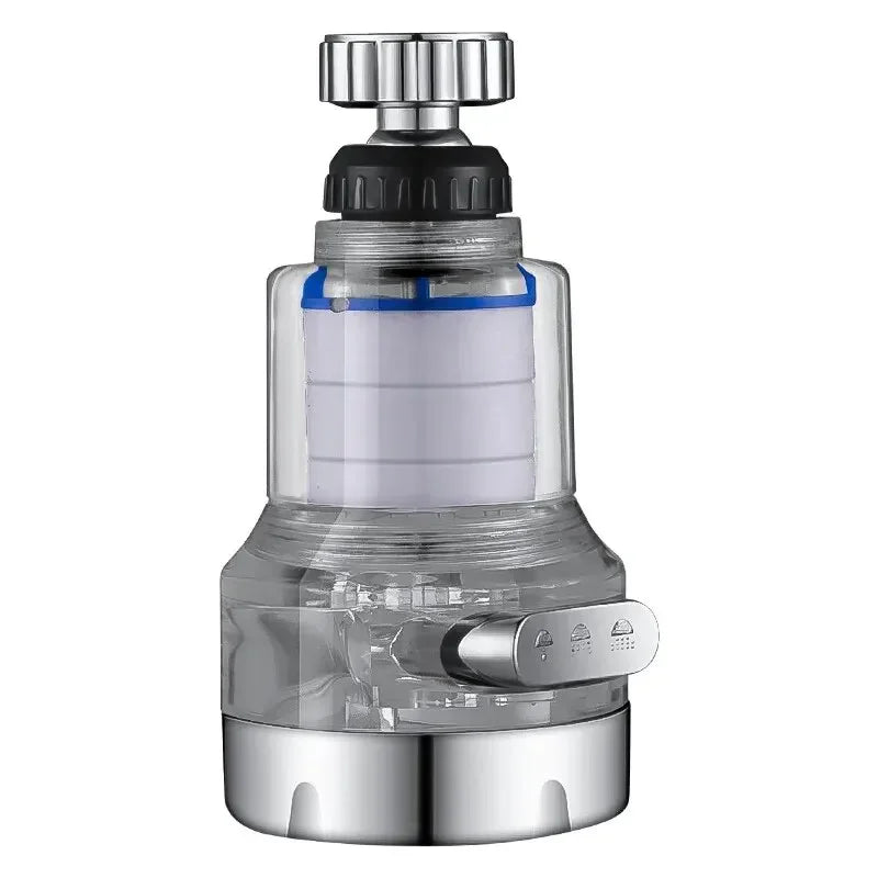 360° Rotating Faucet Water Filter | Universal PP Cotton Purifier