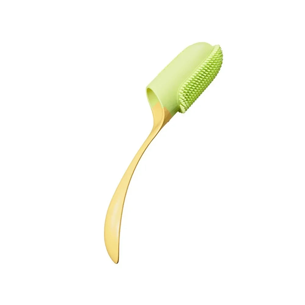 Dog Toothbrush, Cleaning Finger Toothbrush for Dogs, Food Grade Silicone Dog Finger Toothbrush for Dogs & Cats Dental Care ﻿ Peaceful Pleasures Health and Wellness YELLOW