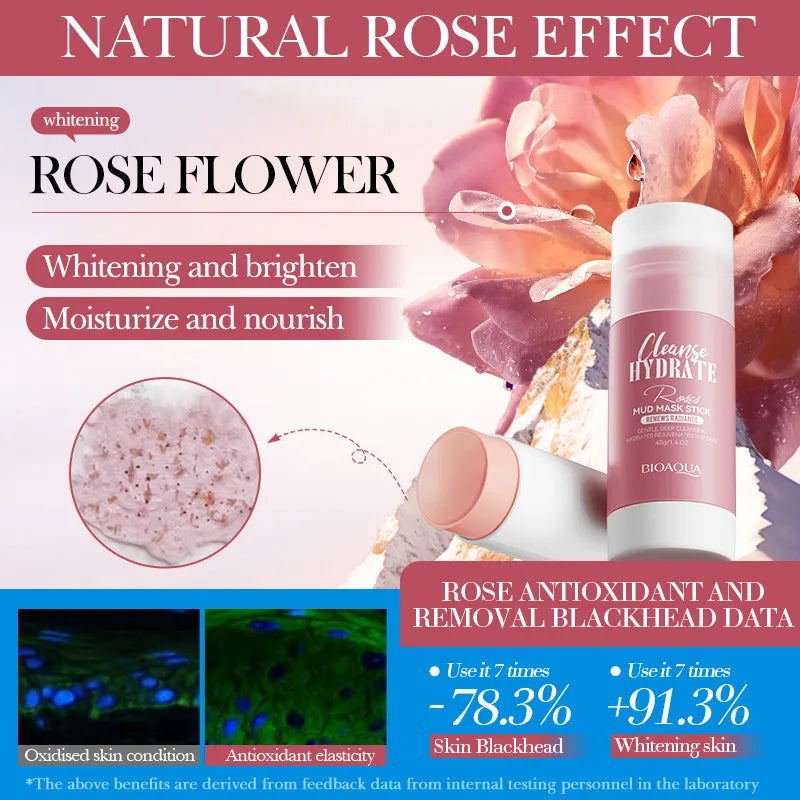 BIOAQUA Rose Turmeric Face Mask Stick – Hydrating & Brightening