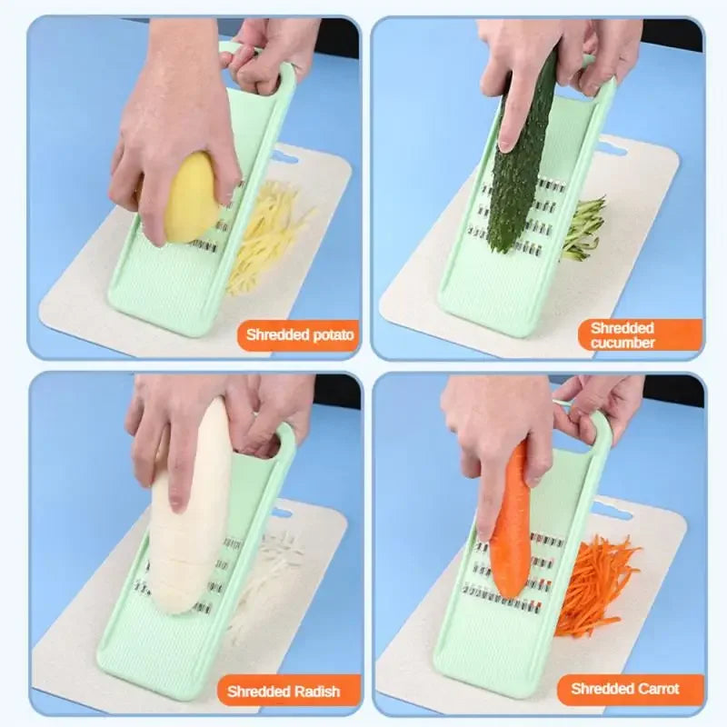 1/3Pcs Vegetable Grater Potato Grid Slicer Carrot Chopper Cutter Wave knife Chipper Salad Kitchen Shredder Peeler Masher Tools Peaceful Pleasures Health and Wellness