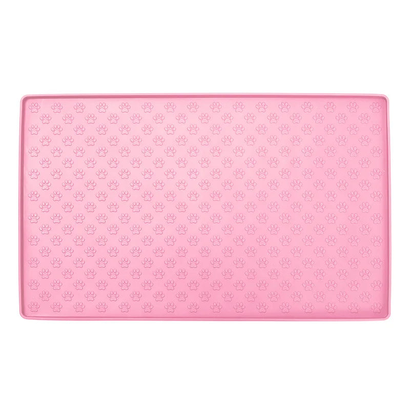 Silicone Pet Feeding Mat – Waterproof Non-Slip for Cats & Dogs