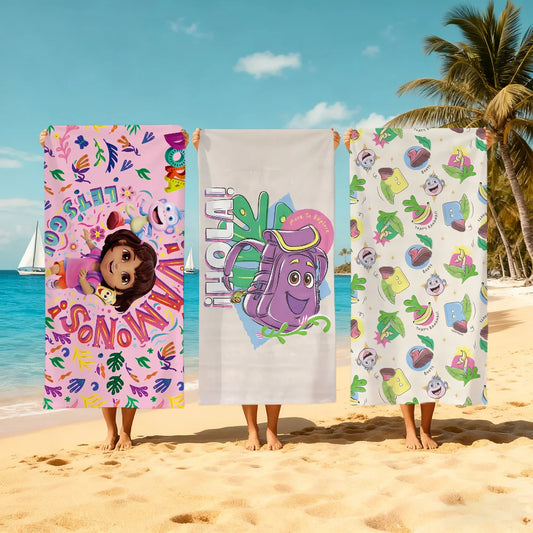 Quick-Dry Microfiber Beach Towel | Pool, Gym & Travel Quick-Dry Beach Towel Peaceful Pleasures Health and Wellness