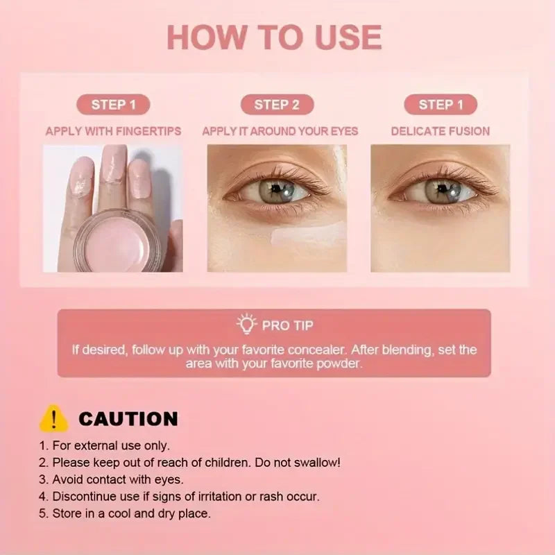 Hydrating Eye Brightening Concealer&Contour Cream-Full Coverage,Long Lasting,Correcting Eye Concealer for a Perfect Look Makeup Peaceful Pleasures Health and Wellness