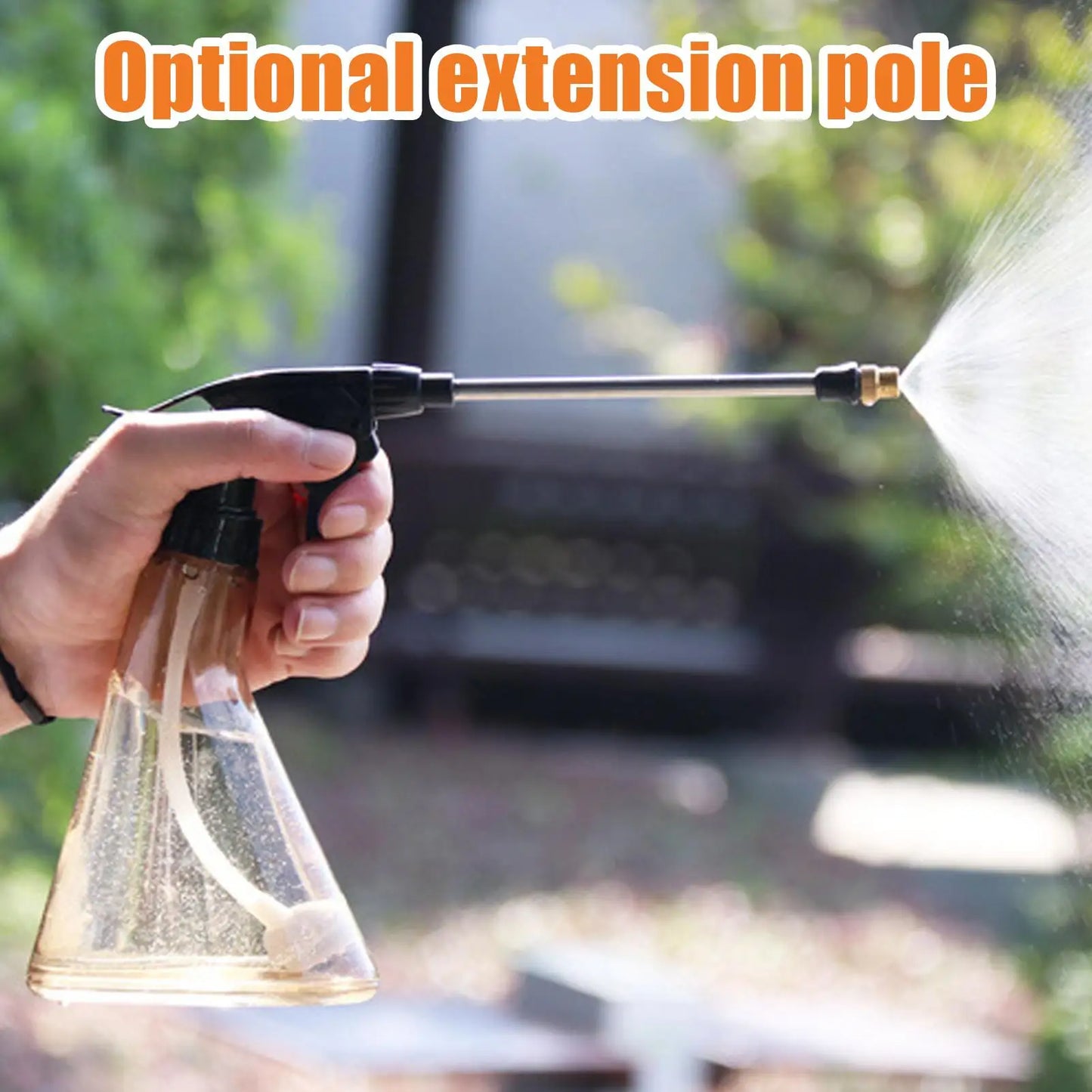 300ml Refillable Spray Bottle Heavy Duty Leakproof Adjustable Nozzle Trigger Spray For Industrial Car Detailing Kitchen Garden Peaceful Pleasures Health and Wellness