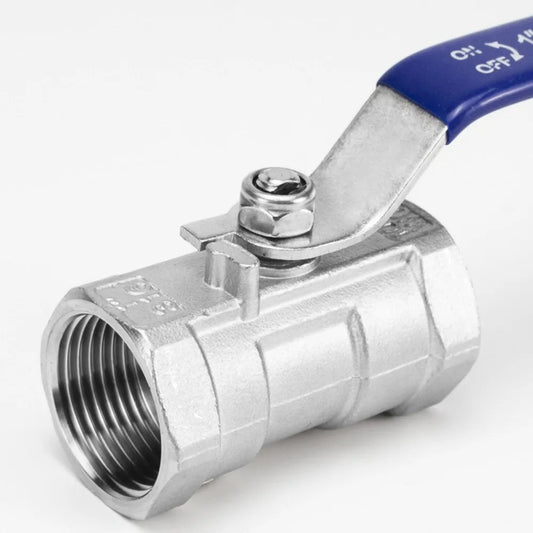 SS304 Stainless Steel Ball Valve 1/2" & 3/4" Female BSP Thread Ball Valve Oasis Select