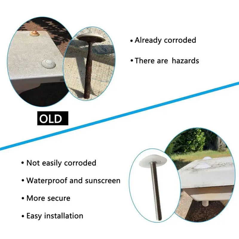 DB-TB-M Diving Board Bolt Kit for Inter-Fab Inground Pools