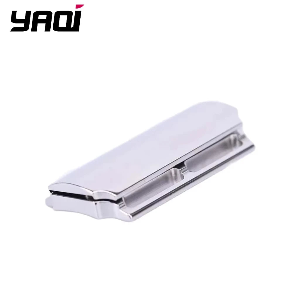2026 Yaqi 316 Stainless Steel Polished Safety Razor Head for Men Durable Grooming Essential for a Refined Lifestyle ﻿ Peaceful Pleasures Health and Wellness SRH047-SB