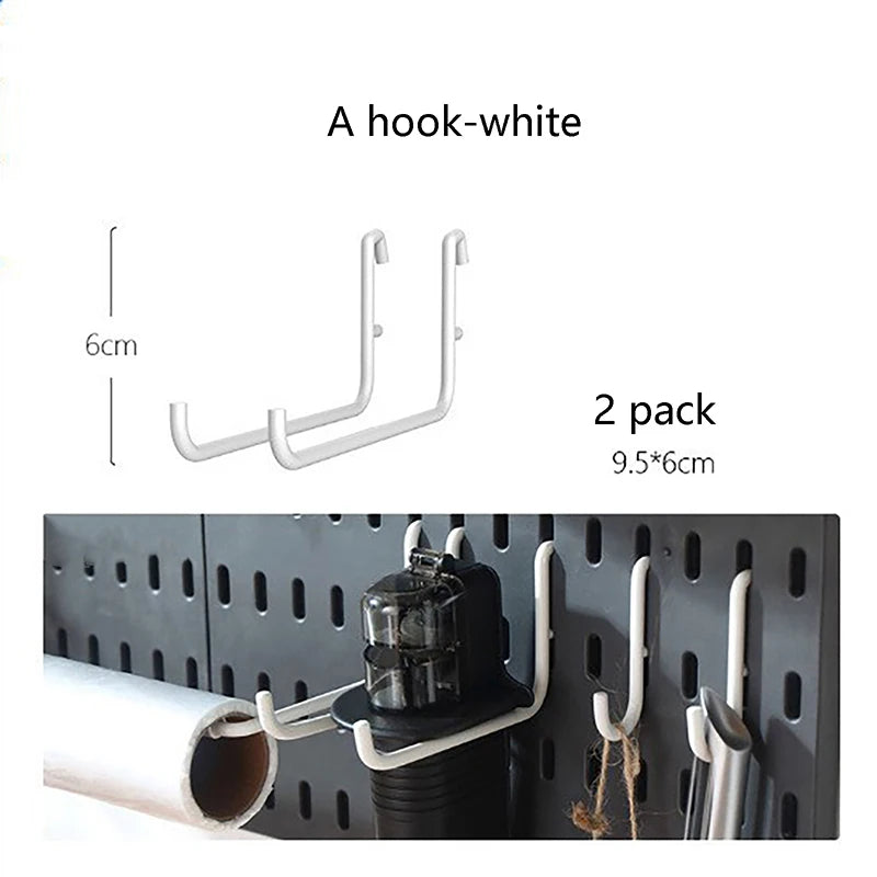 DIY Pegboard Wall Organizer Kit – Tool & Home Storage Rack