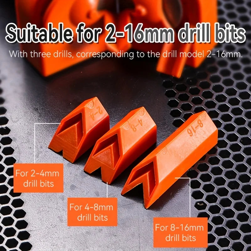 Multi-functional Twist Drill Grinder, 2-16mm lmpact Electric Drill,Wear-resistant Diamond Sharpener, Drill Bit Grinding Tool Peaceful Pleasures Health and Wellness