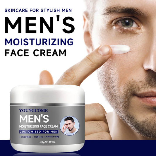 YOUNGCOME Men's Collagen Cream with Retinol & Vitamins 60g Men's Face Cream Peaceful Pleasures Health and Wellness