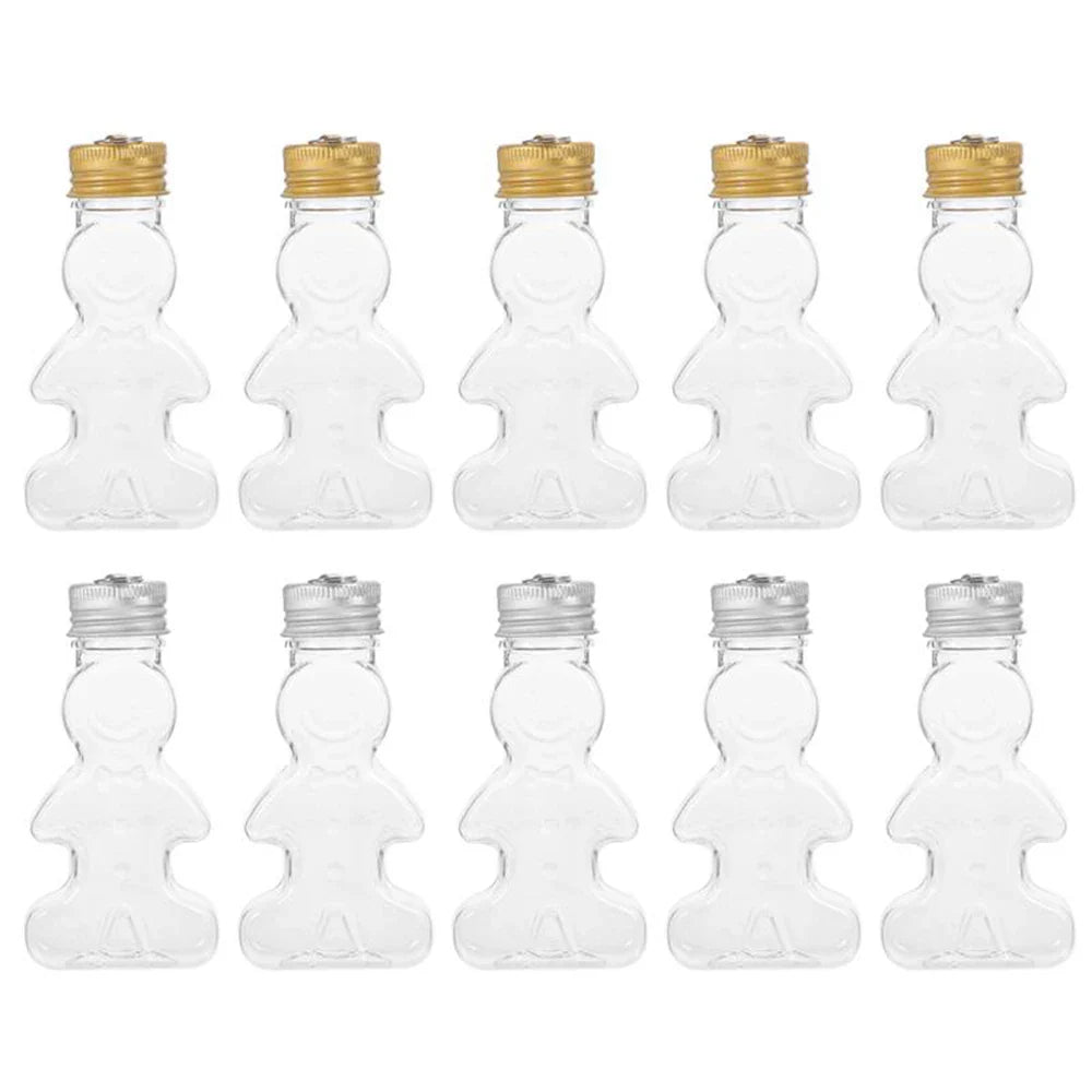 Christmas Gingerbread Man Mini Bottle | 50ml Xmas Decoration