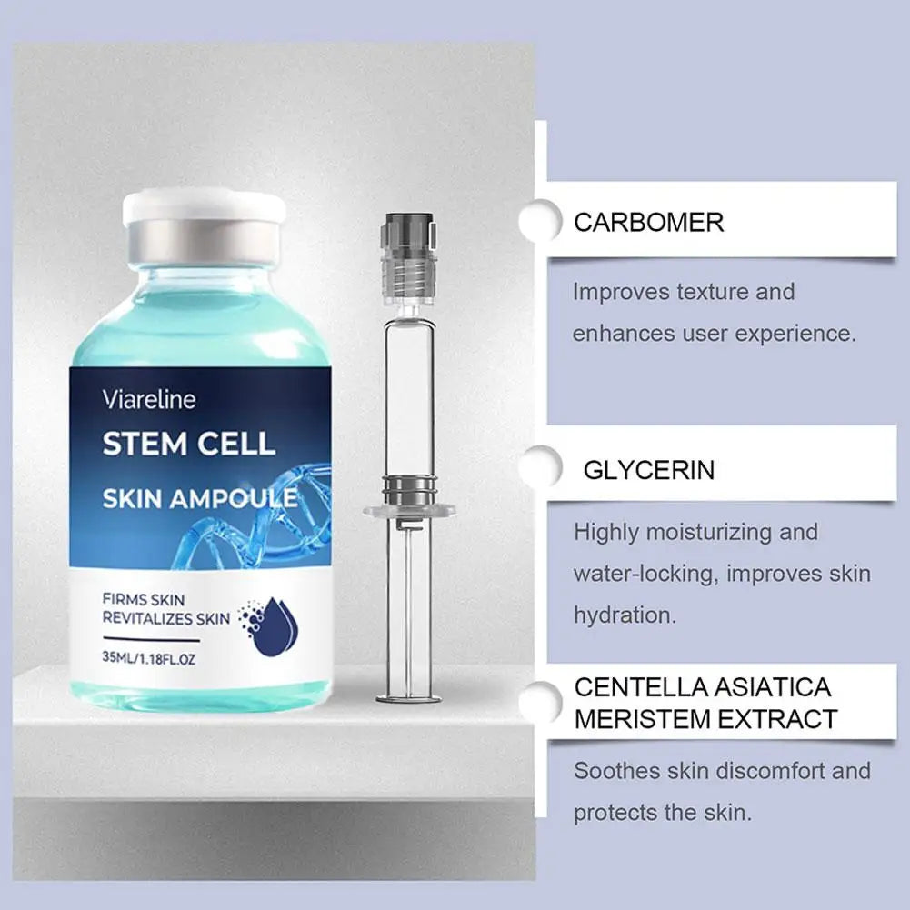 Hyaluronic Acid Revitalizing Face Serum Ampoule – Firming, Anti-Aging & Deep Moisturizing 35ml Peaceful Pleasures Health and Wellness