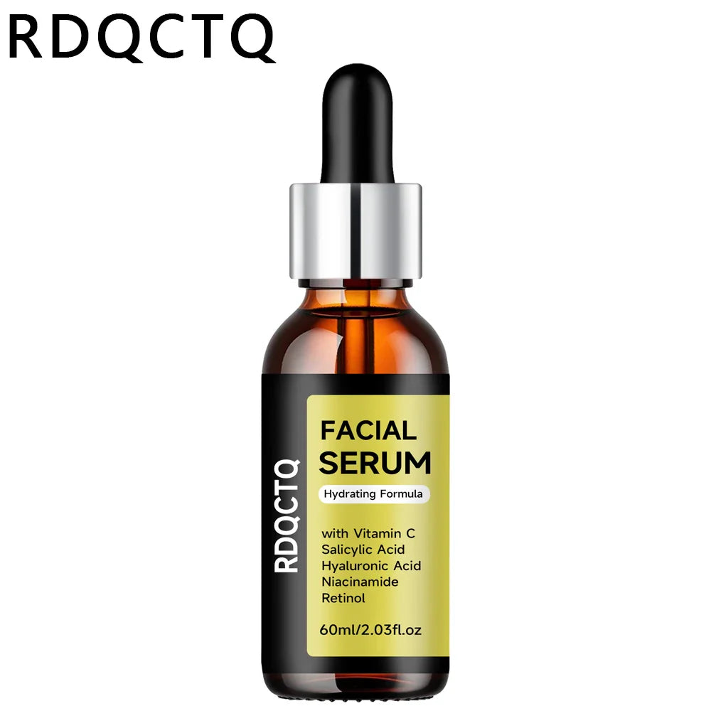 Vitamin C & Hyaluronic Acid Facial Serum – Niacinamide & Retinol