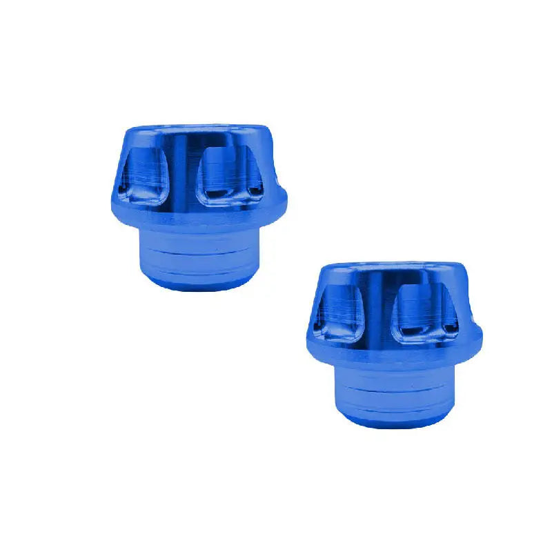 Motorcycle Front Fork Cup Replacement Aluminum Alloy Sliders Frame Protector Durable Fork Protectors Motorcycle Accessories Peaceful Pleasures Health and Wellness Blue