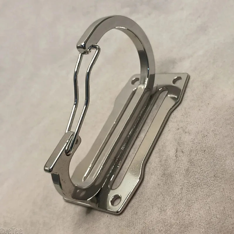 Stainless Steel Quick-Release Belt Clip Hook | Tool Belt Holder