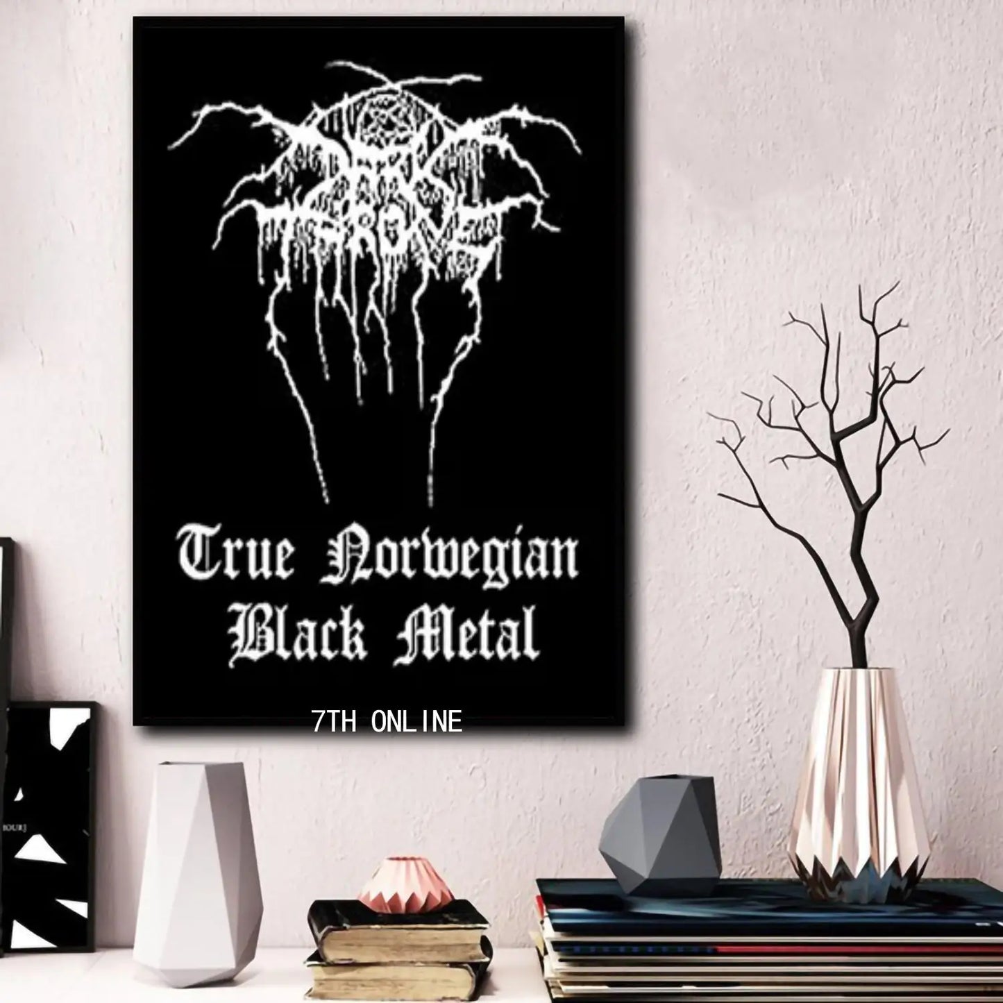 Darkthrone Canvas Wall Art Poster | Music Band Bedroom Decor