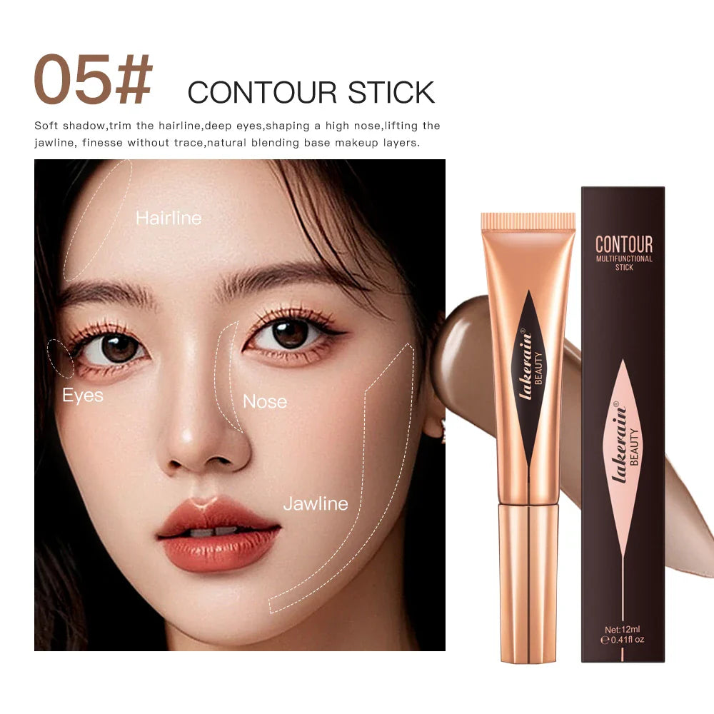 3-in-1 Bronzer Blush & Highlighter Contour Wand Stick
