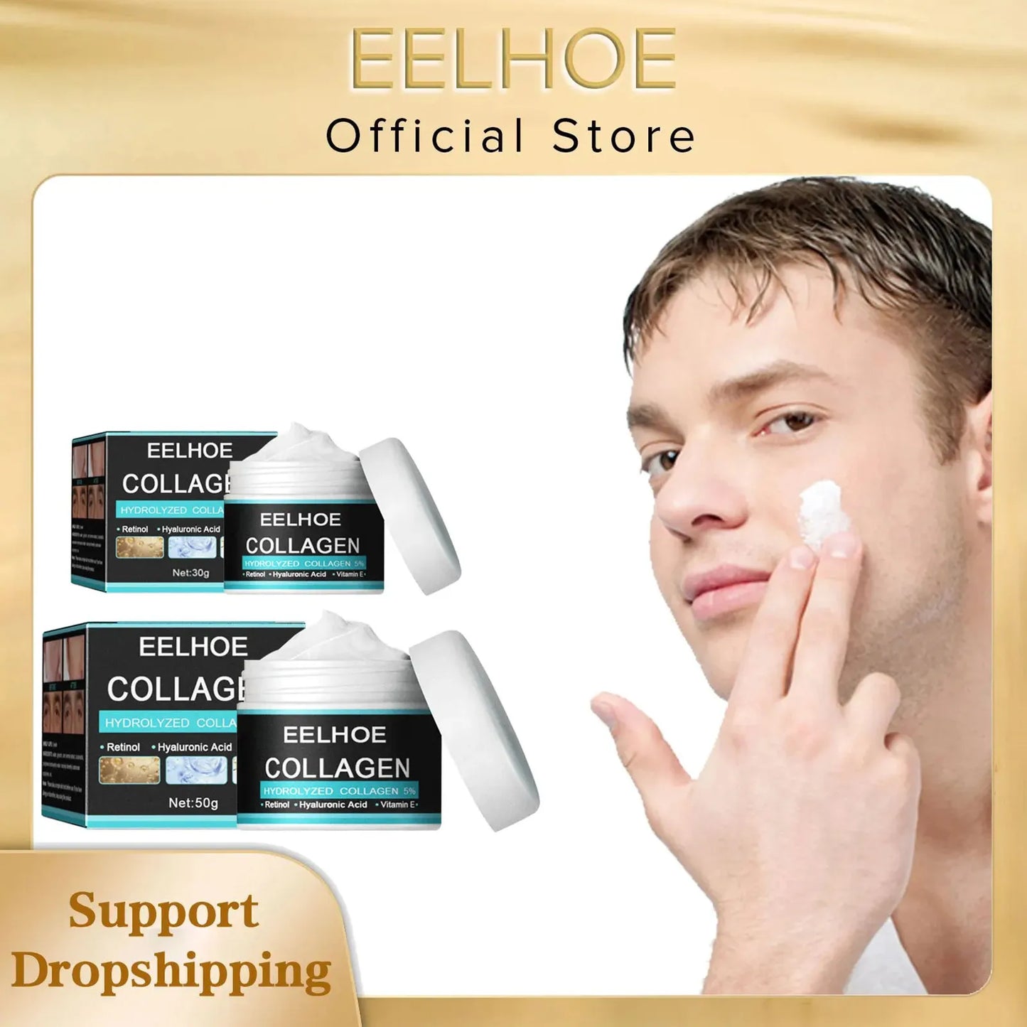 EELHOE Retinol Face Cream for Men – Anti-Aging Moisturizer