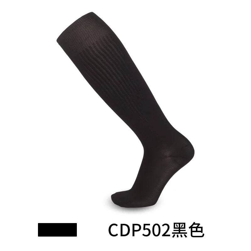 Solid Thin High Training Soccer Socks Men's Long Socks Children's Knee Socks Peaceful Pleasures Health and Wellness football socks 9 foot leghth18-23.5