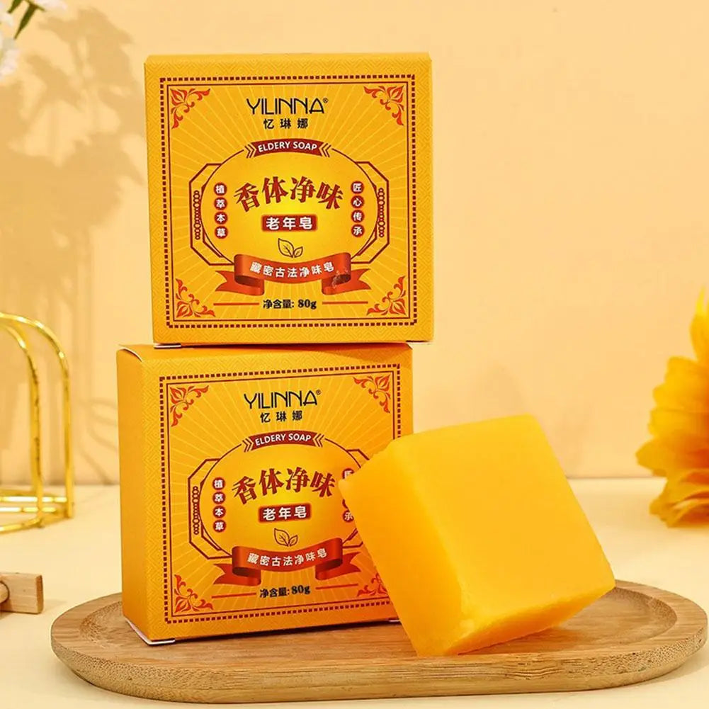 Herbal Oil-Control Cleansing Soap Bar | Traditional Formula 1–2 Pack