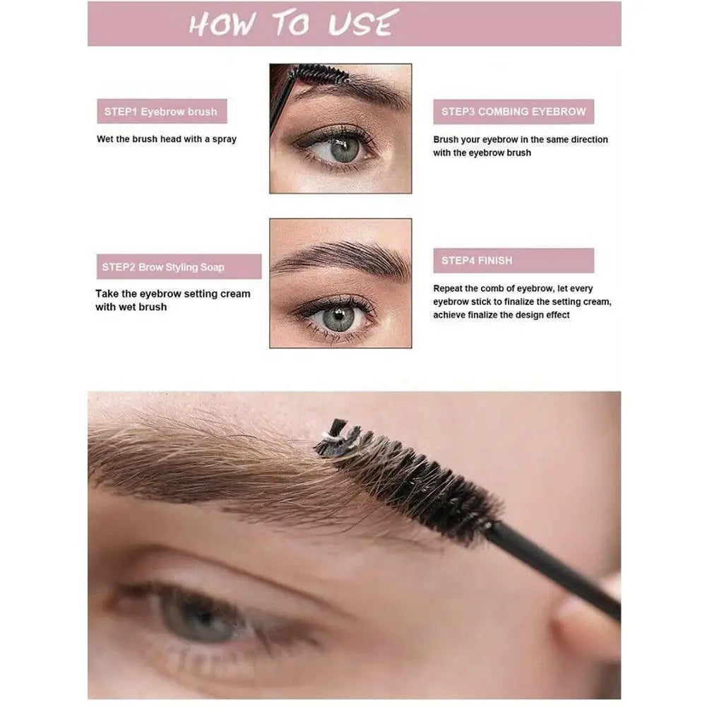 Eelhoe Clear Eyebrow Styling Soap Gel – Long-Lasting Hold 10g