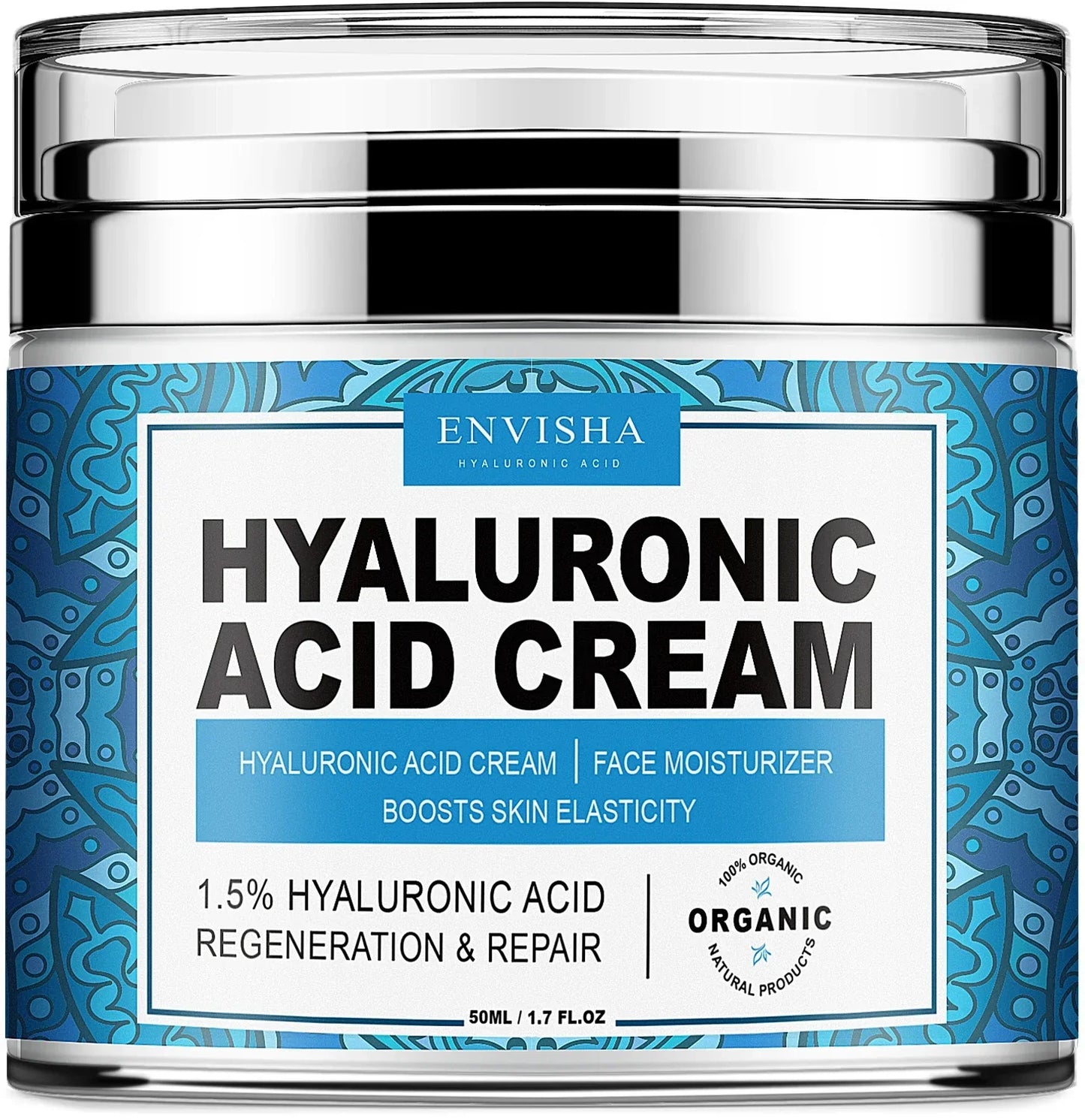 ENVISHA Neck & Face Cream – Retinol, Collagen & Hyaluronic Acid