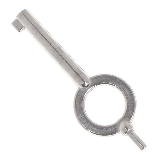 American Style Universal Flat Key Blank Special Key Handcuff Lock Key Zinc Alloy Keychain 4.7*1.7cm Peaceful Pleasures Health and Wellness