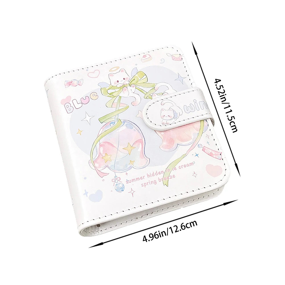 20 Inner Pages One Grid Leather Card Book High-end Polaroid Photo
