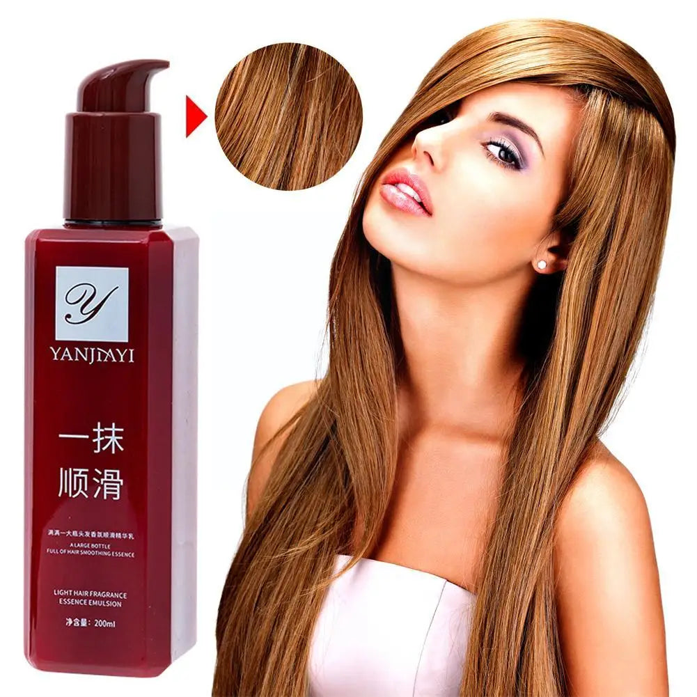 200ml Smoothing Hair Conditioner Hair Leave-in Conditioner Wash-free Film Frizz Hair Conditioner Care Anti Frizz-improving Y8R4 Peaceful Pleasures Health and Wellness