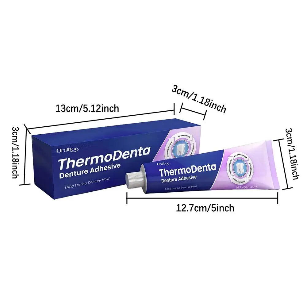 Zinc-Free Denture Fixation Adhesive – Up to 4-Day Secure Hold