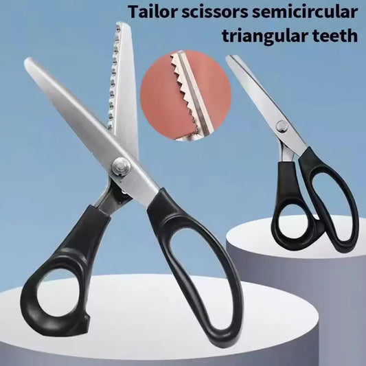 Pinking Shears – Zigzag Fabric Scissors for Sewing & Crafts Pinking Shears Peaceful Pleasures Health and Wellness